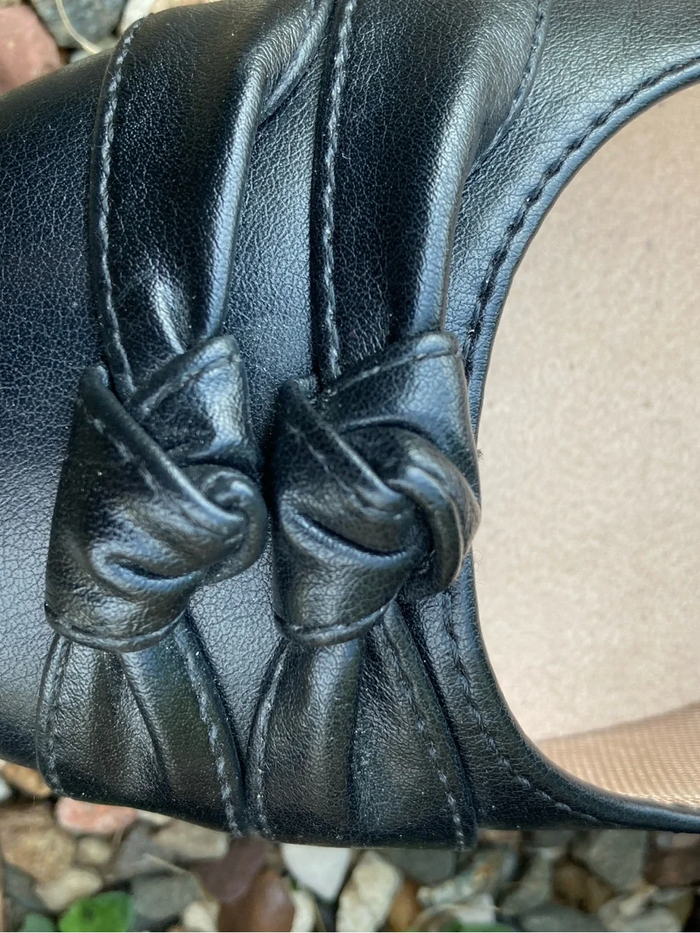 Lifestride size 11W Anika black slip on flats